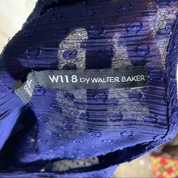 W118 by Walter Baker Sheer Blouse Sz L - Picture 6 of 6